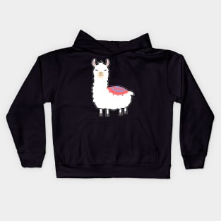 Cute Baby Alpaca Kids Hoodie